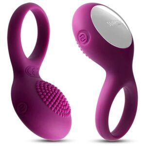 Inel Pentru Penis cu Vibrații Tyler Svakom violet