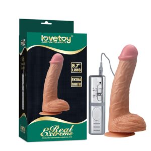 Vibrator Realistic Din PVC Real Extreme Lovetoy ambalaj