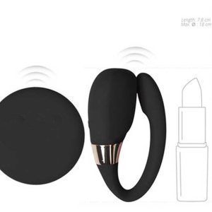 Stimulator pentru Clitoris Tiani 3 Black negru