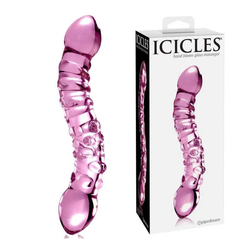 Dildo-Din-Sticlă-Icicles-No-55-Pipedream