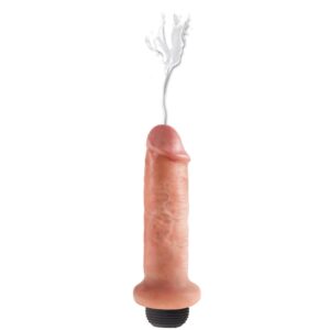 Dildo Realistic Cu Funcție de Ejaculare King Cock Squirting Pipedream flesh