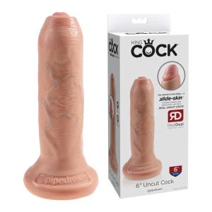 Dildo-Realistic-King-Cock®-#6-Uncut