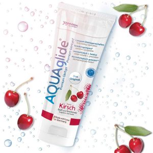 AQUAglide-Kirsch-100-ml-–-Lubrifiant-Cu-Aromă-de-Cireșe