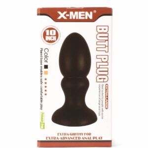 X-MEN 10" Huge Butt Plug Black 1 - Butt Plug Clasic