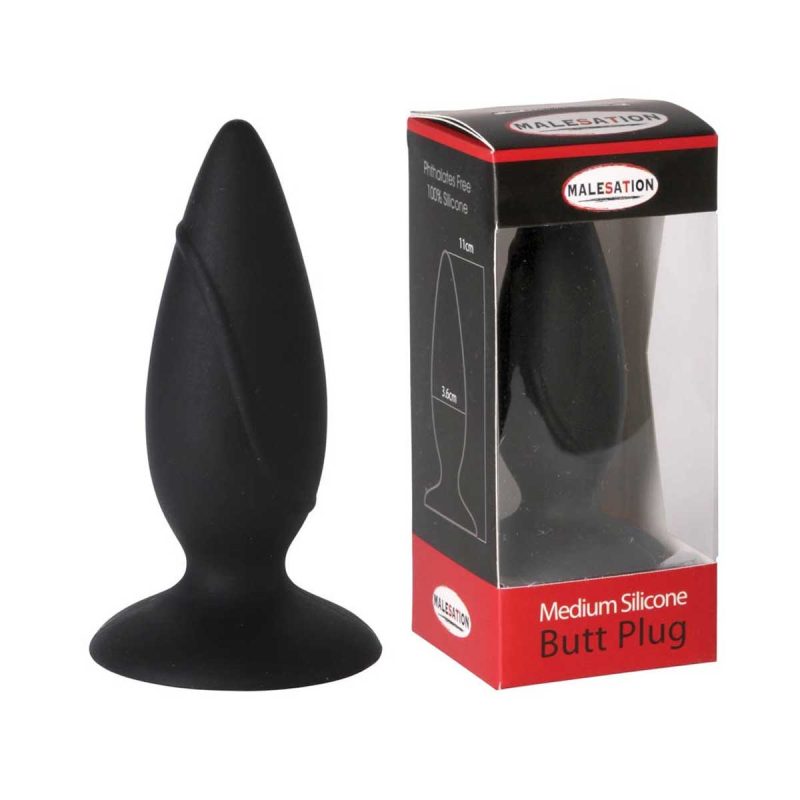 Butt-Plug-Malesation-Silicone-Plug-Medium