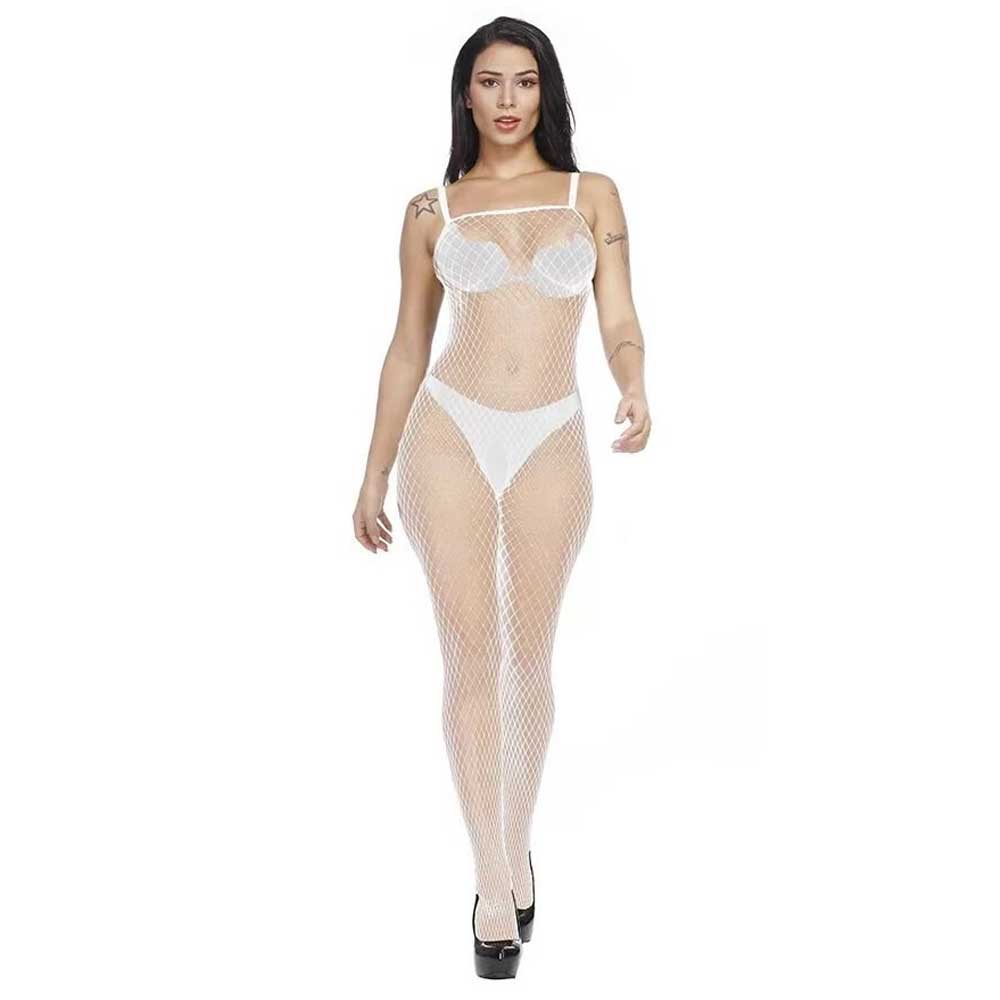 Catsuit Body search white XL