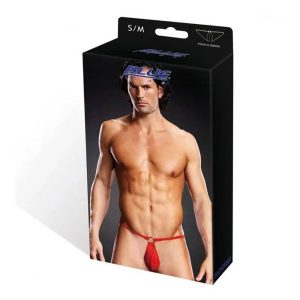 Chiloti-Barbati-Microfiber-Pouch-Bikini-Red
