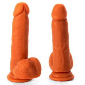 Dildo-X-MEN-7.5″-Dildo-Colours-Pleasure-Flesh-2-Din-Silicon