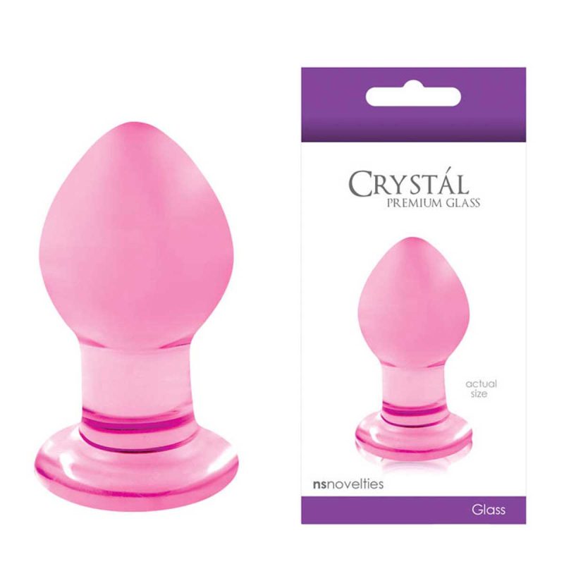 Dop-Anal-Crystal-Small,-Pink