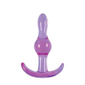 Dop Anal Rezistent La Apă Jelly Rancher T-Plug Wave Purple Cu Diametrul De 3 Cm