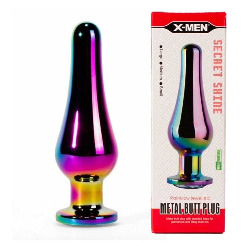 Dop-Anal-X-MEN-Secret-Shine-Metal-Blug-Plug