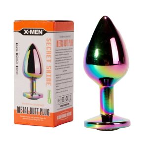 Dop-Anal-X-MEN-Secret-Shine-Metal-Butt-Plug