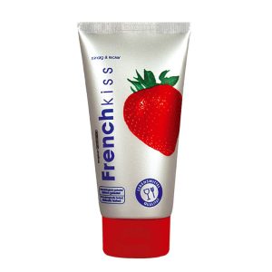 Lubrifiant Pe Baza De Apa Frenchkiss Erdbeer (strawberry), 75 ml, Capsuni