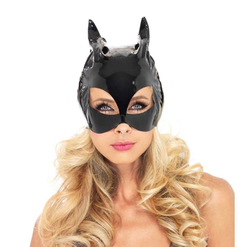 Mască-Erotică-Cat-Woman-Mask-[Sexy-&-Rea]