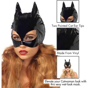 Mască-Erotică-Cat-Woman-Mask-[Sexy-&-Rea],-pisica
