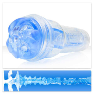 Fleshlight Turbo Blue Ice Textura Thrust - Masturbatoare Clasice