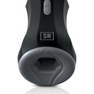 Sir Richard's Control Silicone Twin Turbo Stroker - Masturbatoare cu Vibrații