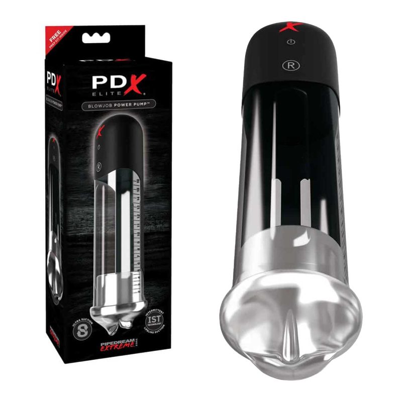 Masturbator-Cu-Vibrații-PDX-Elite-Blowjob