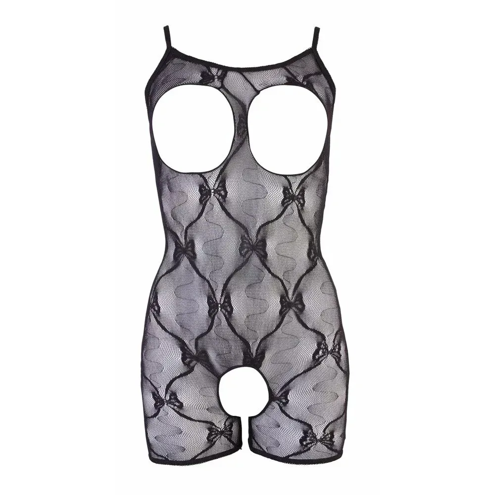 Catsuit Cycling Dantelă - Decupaje Inghinale & Mănuși Incluse - imagine 2