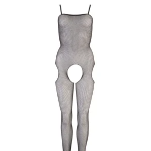 Catsuit Plasă Neagră