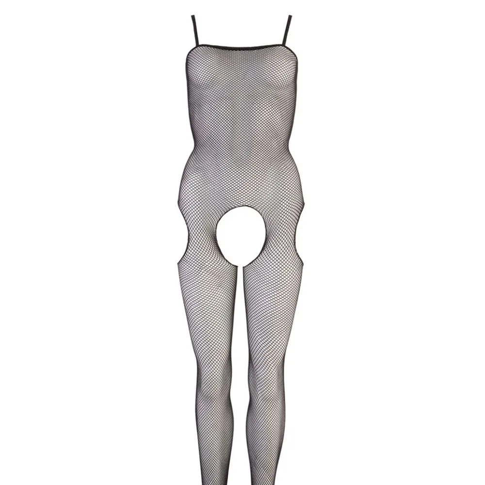 Catsuit Plasă Neagră