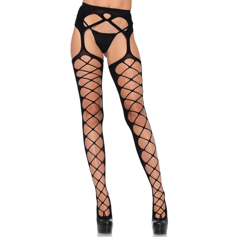 ciorapi-diamond-net-opaque-stockings