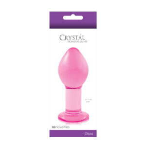 Crystal Large Pink - Butt Plug Clasic