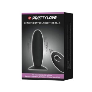 Pretty Love Remote Control Vibrating Plug - Butt Plug cu Vibratii