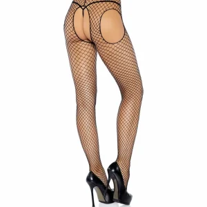 Dresuri Fishnet cu Efect Portjartier