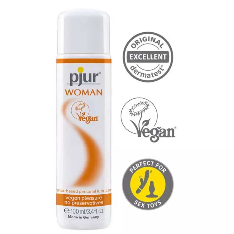 pjur-WOMAN-Vegan-100ml-–-Lubrifiant-Pe-Baza-De-Apa