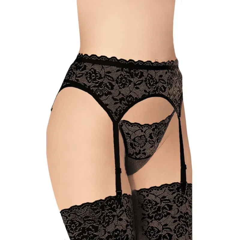 Set Portjartier cu Tanga Garterbelt 3305