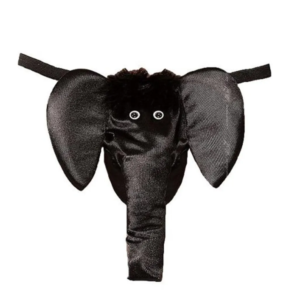 Thong Bărbați - Design 3D Elefant & Poliester Elastic - imagine 2
