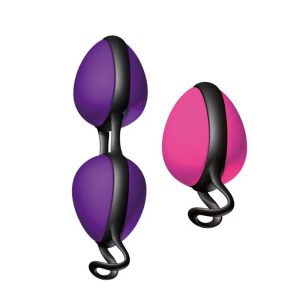 Bile-Vaginale-Rezistente-La-Apă-Joyballs-Secret-Set-1er-Magenta-2er-Violett