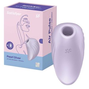 Stimulator Clitoris Rezistent La Apă Pearl Diver