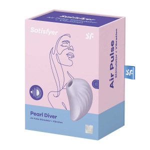 Stimulator Clitoris Rezistent La Apă Pearl Diver