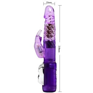 Vibrator Rabbit Purple 21.5 cm