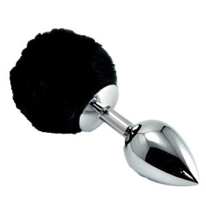 Dop-Anal-Pompon-Metal-Plug-Small