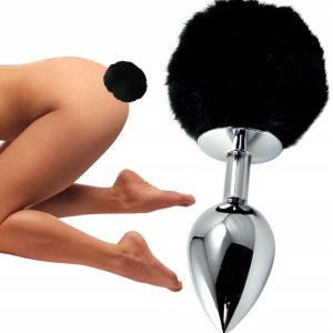 Dop-Anal-Pompon-Metal-Plug-Small