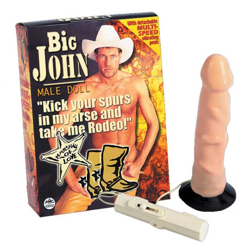 Big John Inflatable Doll With Penis
