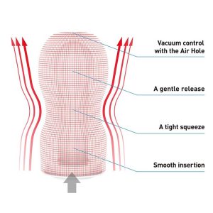 Masturbator-TENGA-Original,-Vacuum-Cup-Extra-Strong