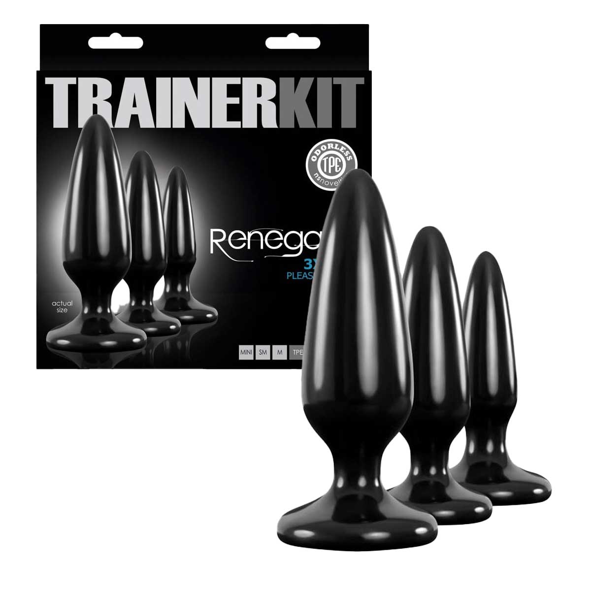 Renegade-Pleasure-Plug-3-pc Renegade Pleasure Plug 3 pc