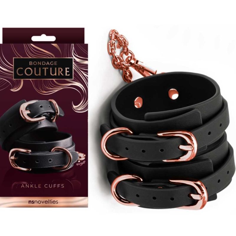 Cătușe de Glezne – Bondage Couture Ankle Cuffs