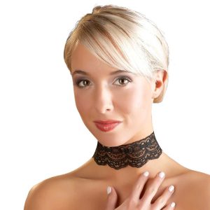 Cottelli Collection Colier Erotic din Dantelă – Elegant & Plăcut