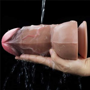 Dildo Dual-Layered Silicone Nature Cock