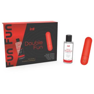 Double FUN – Set Glonte Vibrator & Lubrifiant