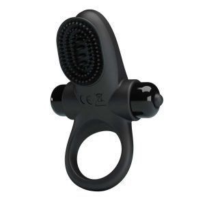 Inel-Penis-Pretty-Love-Vibrant-Penis-Ring-2-10-Moduri-de-Vibrație-negru