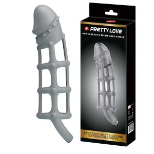 Manson Pretty Love Penis Sleeve With Ball Strap