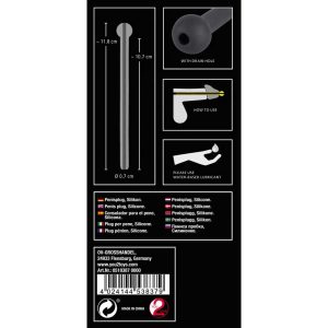 Penis-Plug-Piss-Play-Black-Dilatator-Uretră-detalii