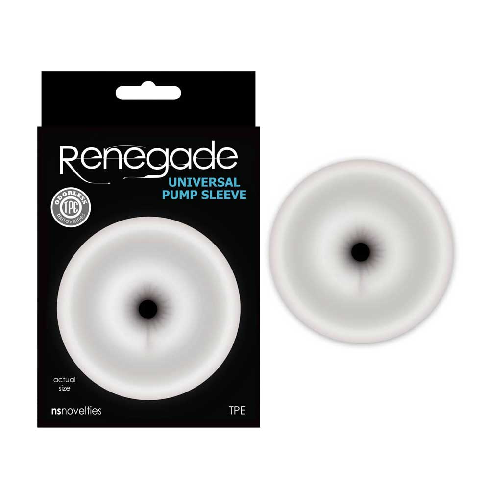 Renegade-Universal-Pump-Sleeve-Ass,-Transparent Renegade-Universal-Pump-Sleeve-Ass,-Transparent