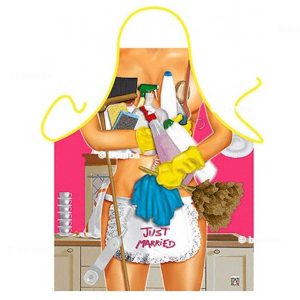 Sorț Just Married Domestic Works Woman